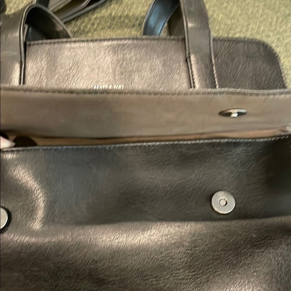 Matt & Nat Black Vegan Bag - Picture 4 of 6